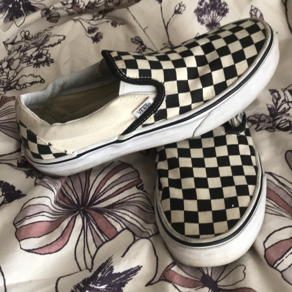 Checkered vans